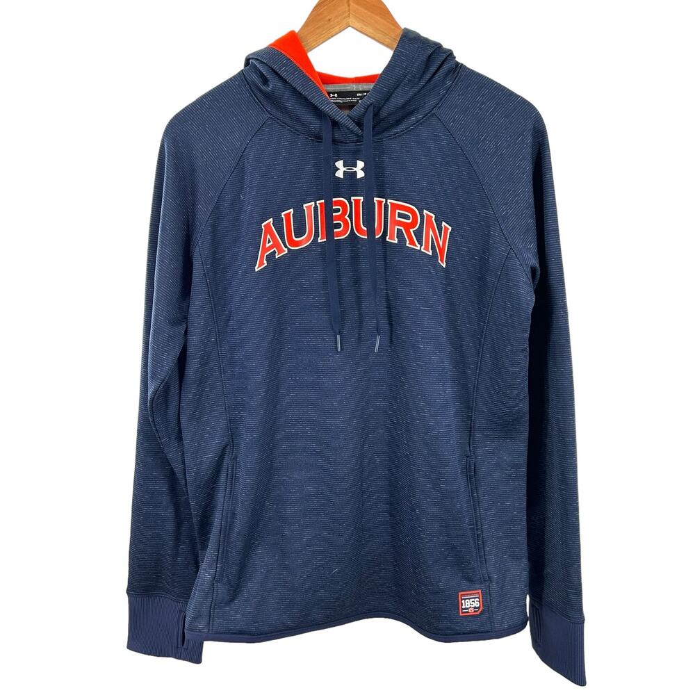 Auburn Under Armour‎ Womens COLDGEAR Blue Size Small Sweatshirt